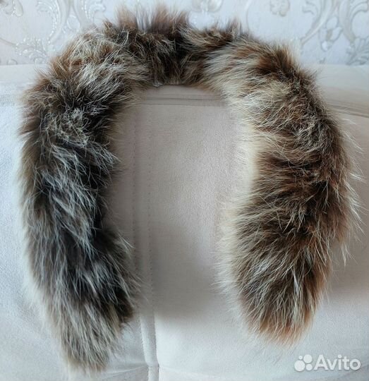 Опушка из натурального меха для рукоделия