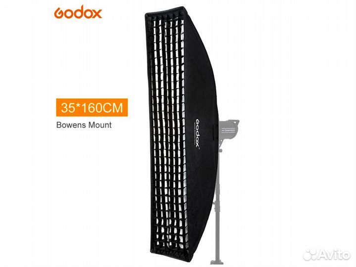 Стрипбокс Софтбокс 35x160см под Bowens