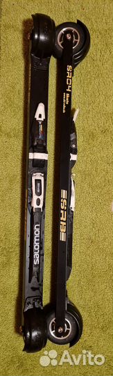 Лыжероллеры SRB skate и Крепления salomon RS SNS