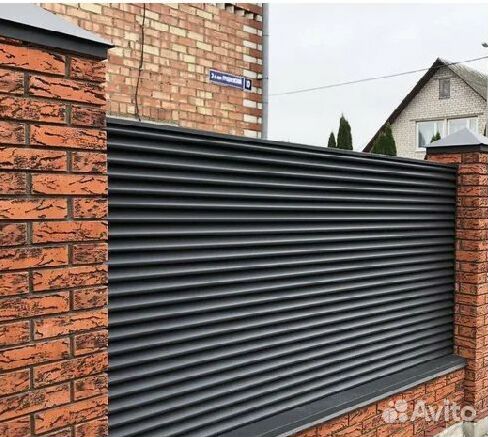 Забор жалюзи