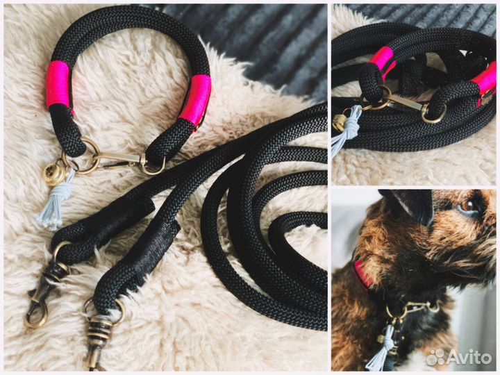Поводок перестёжка и ошейник