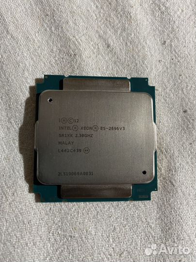 Процессор xeon e5 2696v3