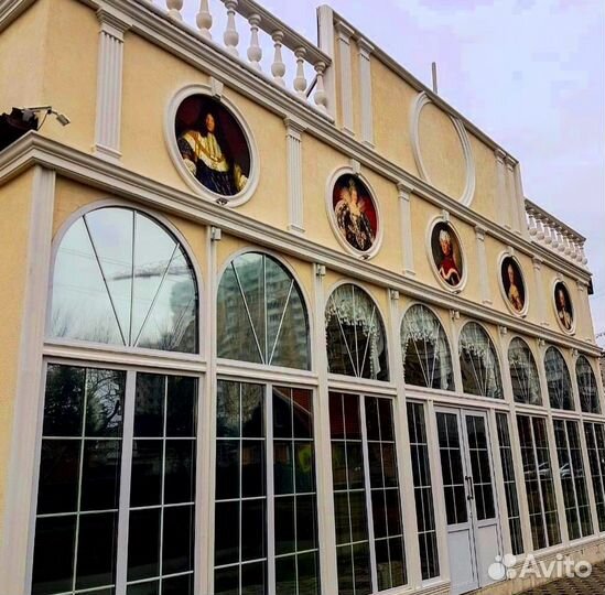 Фасадный декор, пилястры