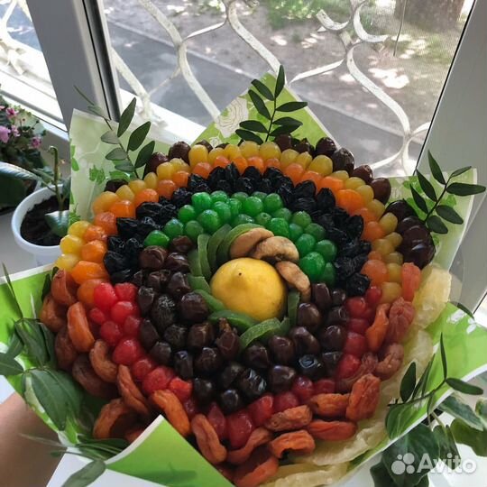 Фруктовый подарок, корзина фруктовая