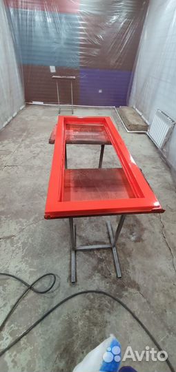 Покраска пластиковых окон и дверей