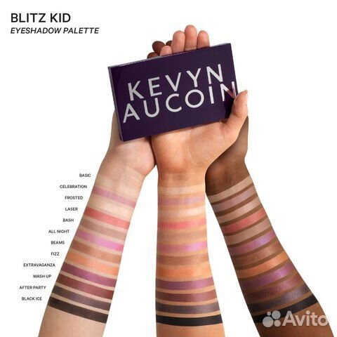 Палетка теней Kevyn Aucoin blitz kid