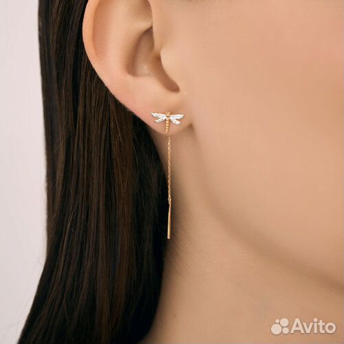 Серьги sokolov из золота, 1022489