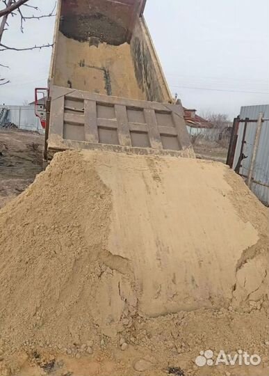 Песок мытый, Песок щебень доставка тонар