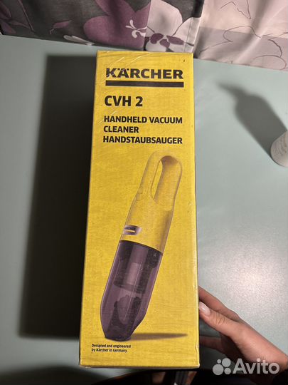 Ручной пылесос karcher cvh 2