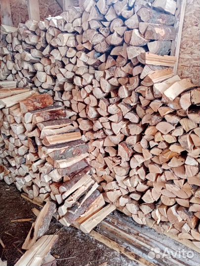 Дрова березовые колотые