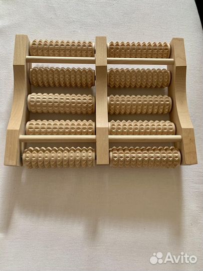 Новый большой массажер деревянный счеты