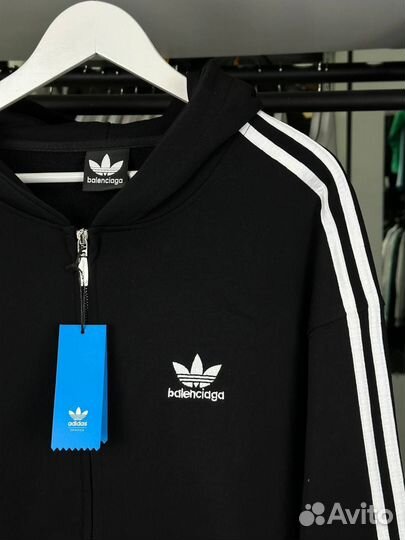 Зип худи adidas x balenciaga