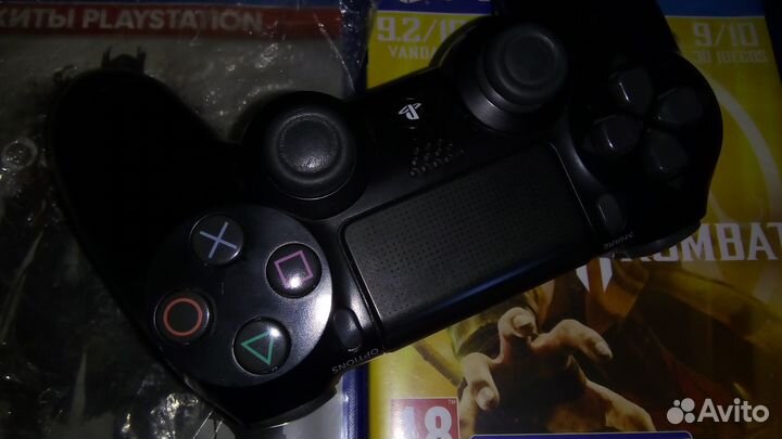 Sony dualshock 4 v2+зарядка с экраном