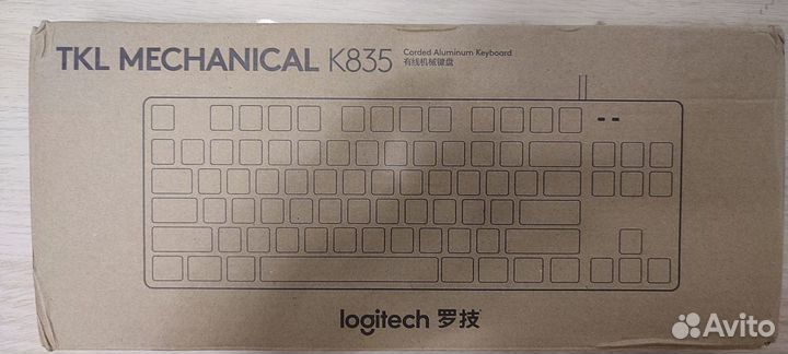 Клавиатура механическая Logitech K835 TKL