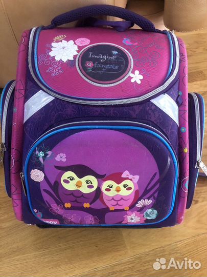 Школьный рюкзак с ортопедической спинкой