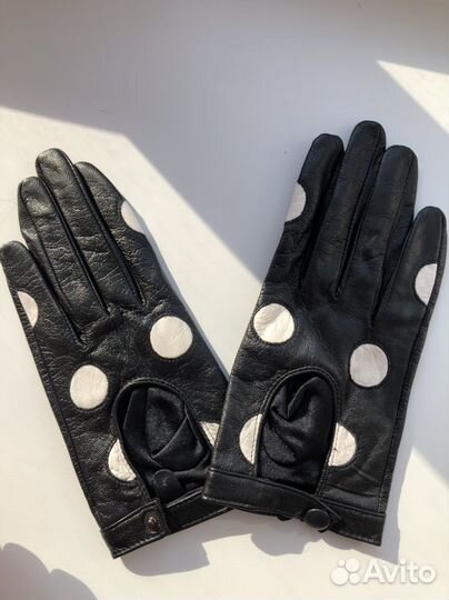 Кожаные перчатки