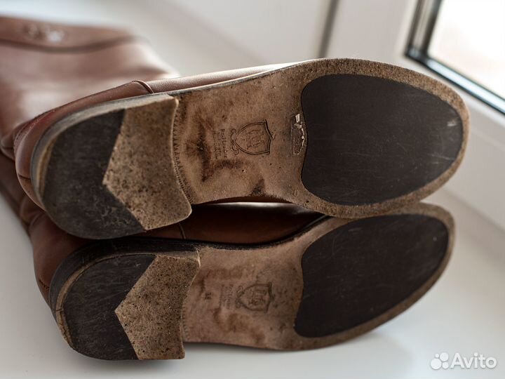 Сапоги женские натуральная кожа демисезонные Massi