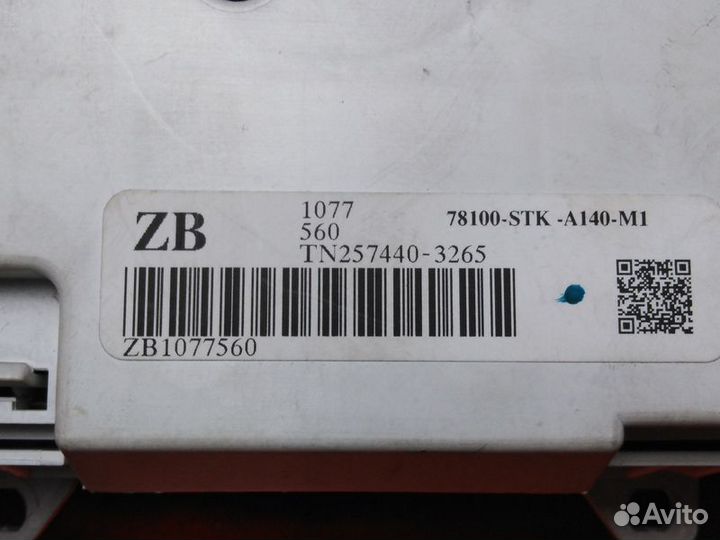 Приборная панель Acura Rdx TB1 2.3 2007