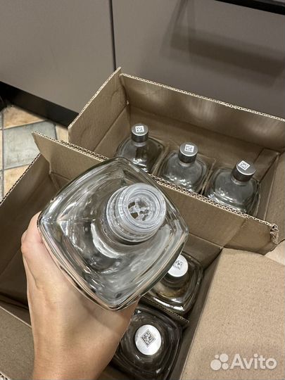 Бутылка стеклянная 1 л