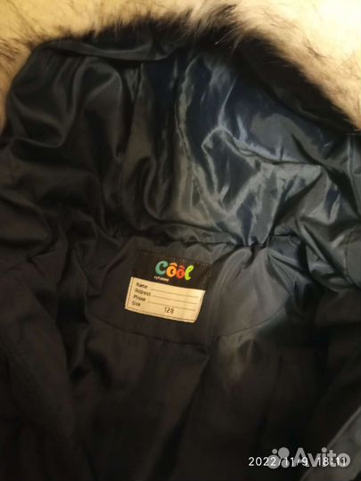Куртка для девочки 128