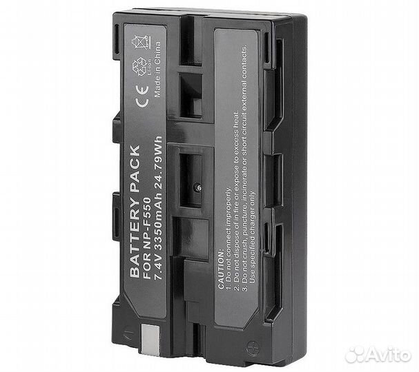 Аккумулятор литий-ионный GreenBean NP-F550 (3350 м