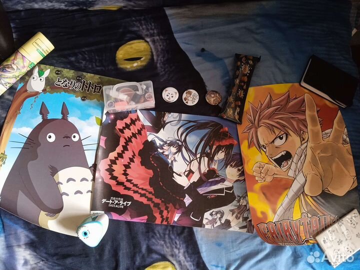 Плакаты, постеры,аниме и значки