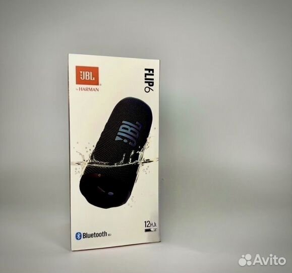 Новые колонки jbl flip 6 (цвет черный)