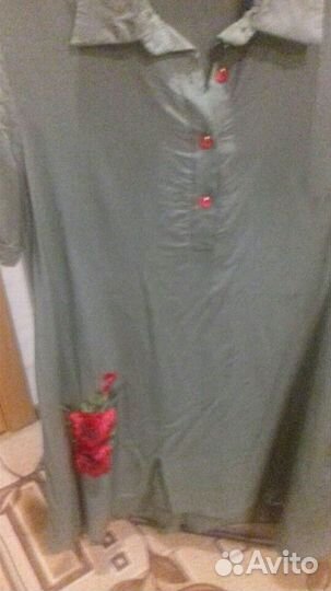 Платье -рубашка