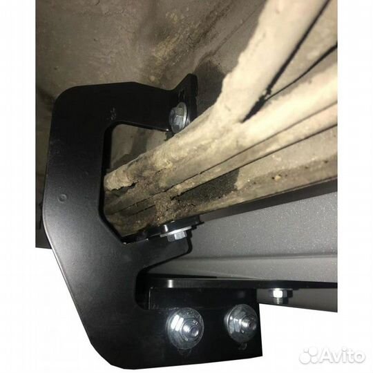 Пороги на Cadillac Escalade Safari black series