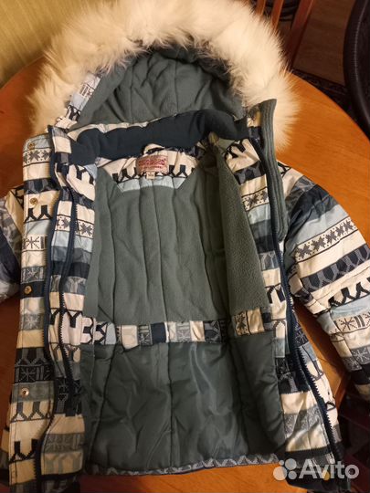 Пуховик зимний детский