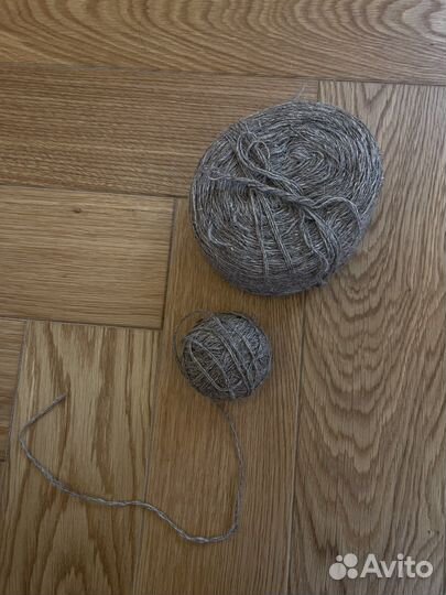 Пряжа суровая шерсть
