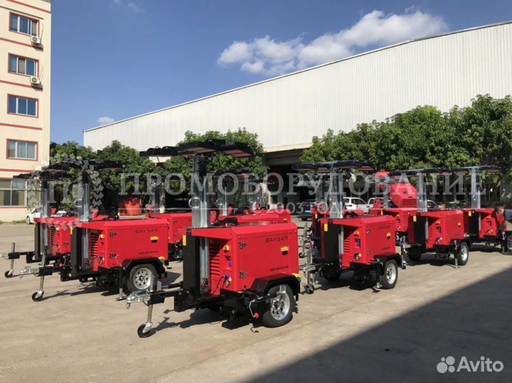 Осветительная мачта дизельная