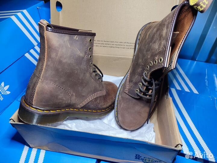 Dr martens 1460 brown оригинал