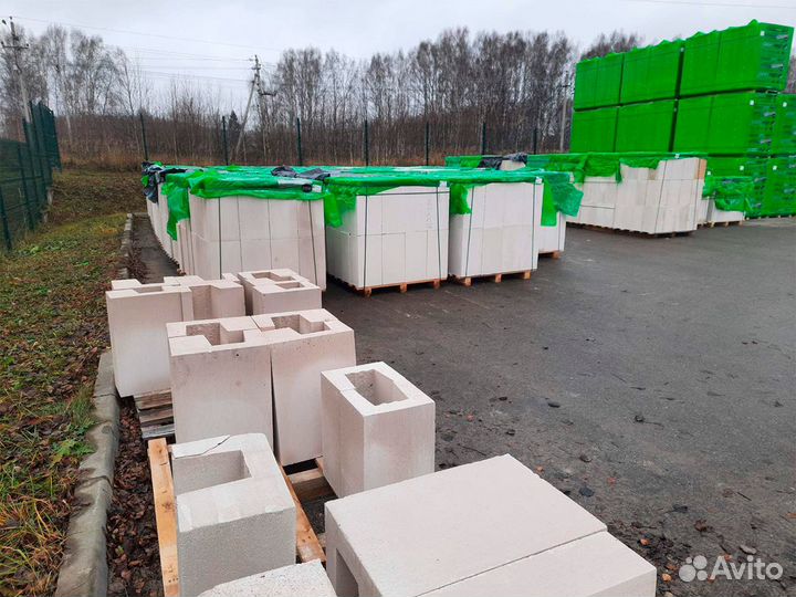 Блоки Поритеп стеновые