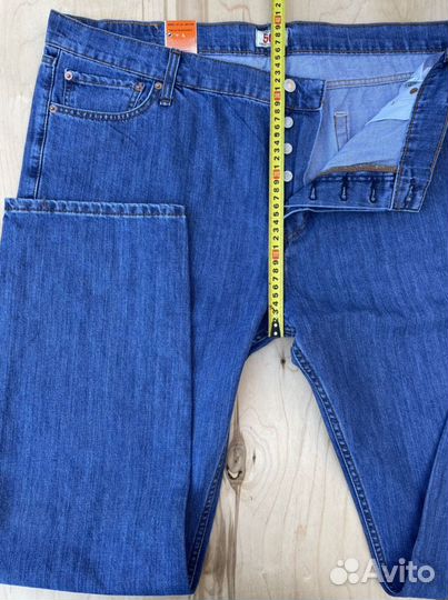 Мужские джинсы levis 501 W44 L34, на болтах