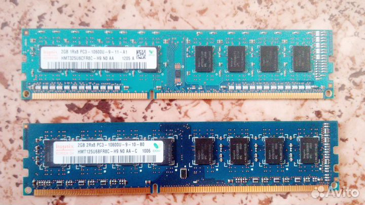 DDR3 память 4GB 1333мгц