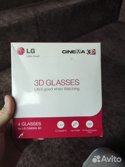 3D очки для телевизора lg