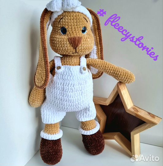 Мягкая игрушка Крольчонок Маруся / Зайка