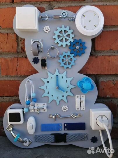 Бизиборд Мишка