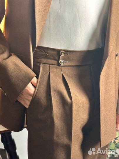 Костюм оверсайз / Классический костюм (мокко)