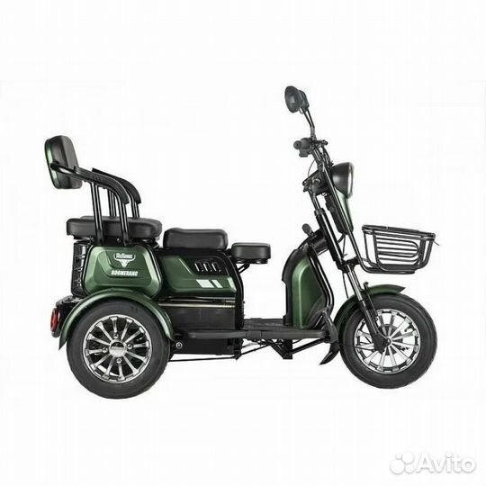 Электрический велосипед трицикл новый мощный