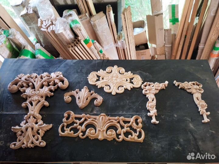 Резьба из дуба