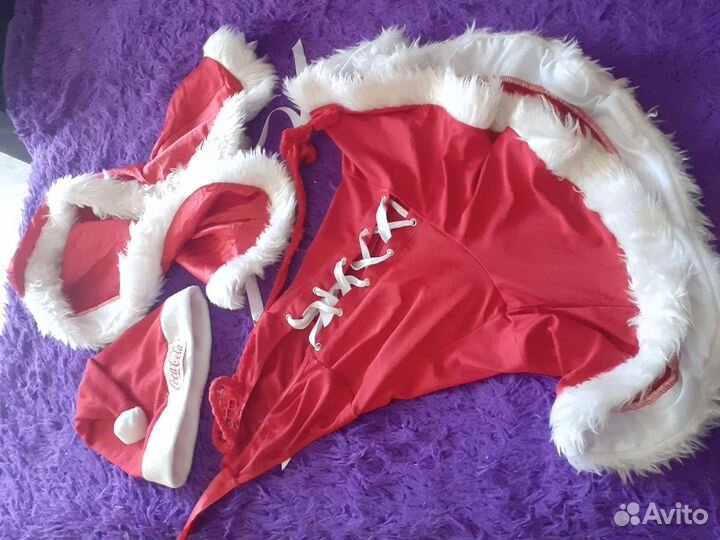 Костюм женский санта 46 48