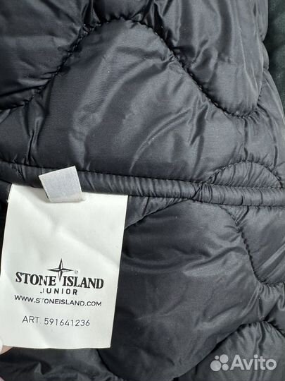 Stone island junior пуховик