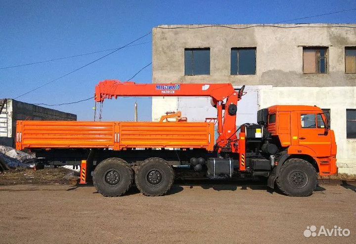 КамАЗ 43118-3027-50 с КМУ, 2023