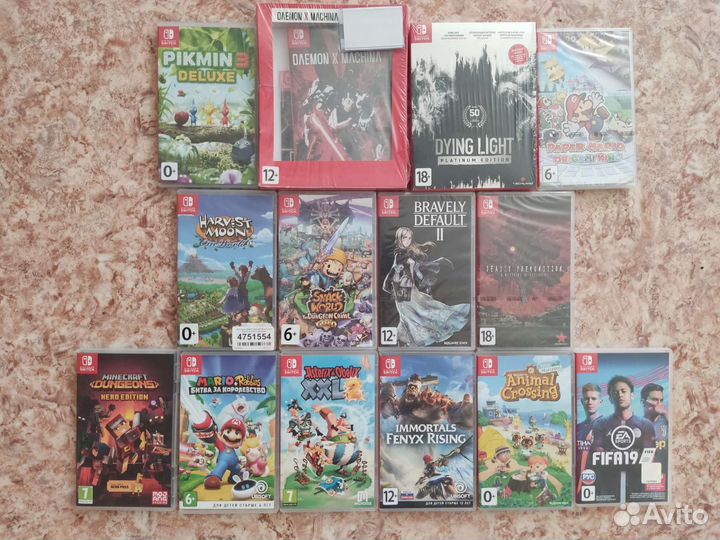 Игры на nintendo switch