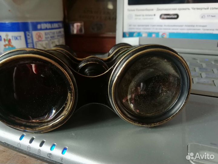 Бинокль старинный Lemaire fabt paris