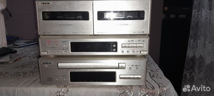 Sony касетная дека