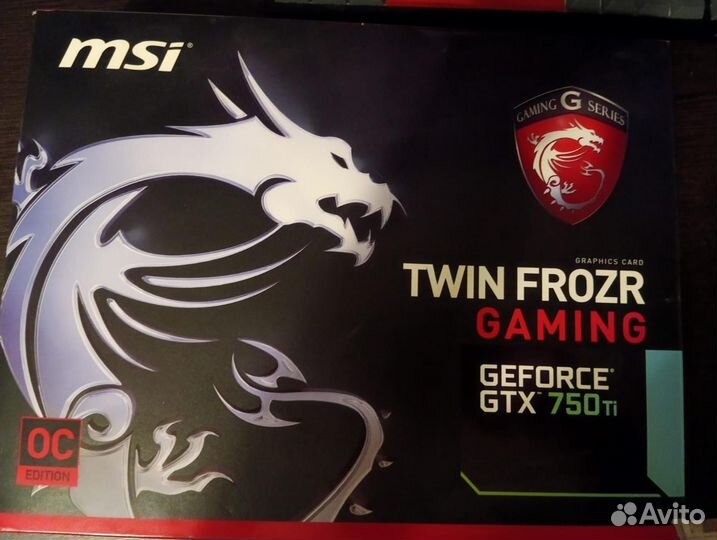 Видеокарта gtx 750ti 2gb