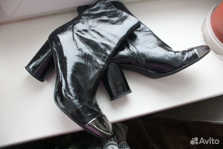 Ботильоны zara размер 37